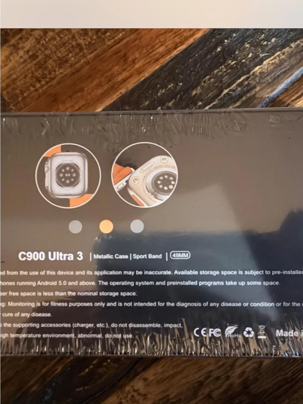 C900 Ultra 3 Smartwatch - Green